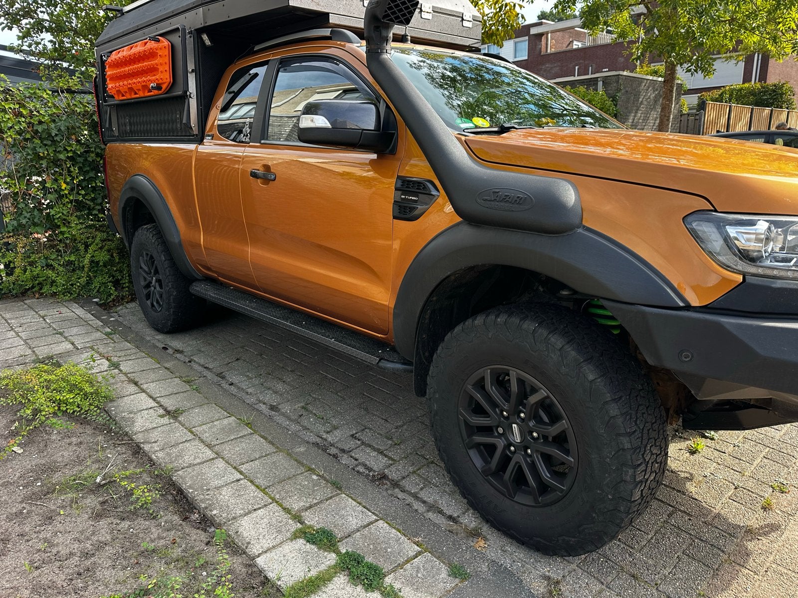 Originele Ford Ranger Raptor velgen 17” met BfG A/T, Ophalen, Gebruikt, 285 mm, Banden en Velgen