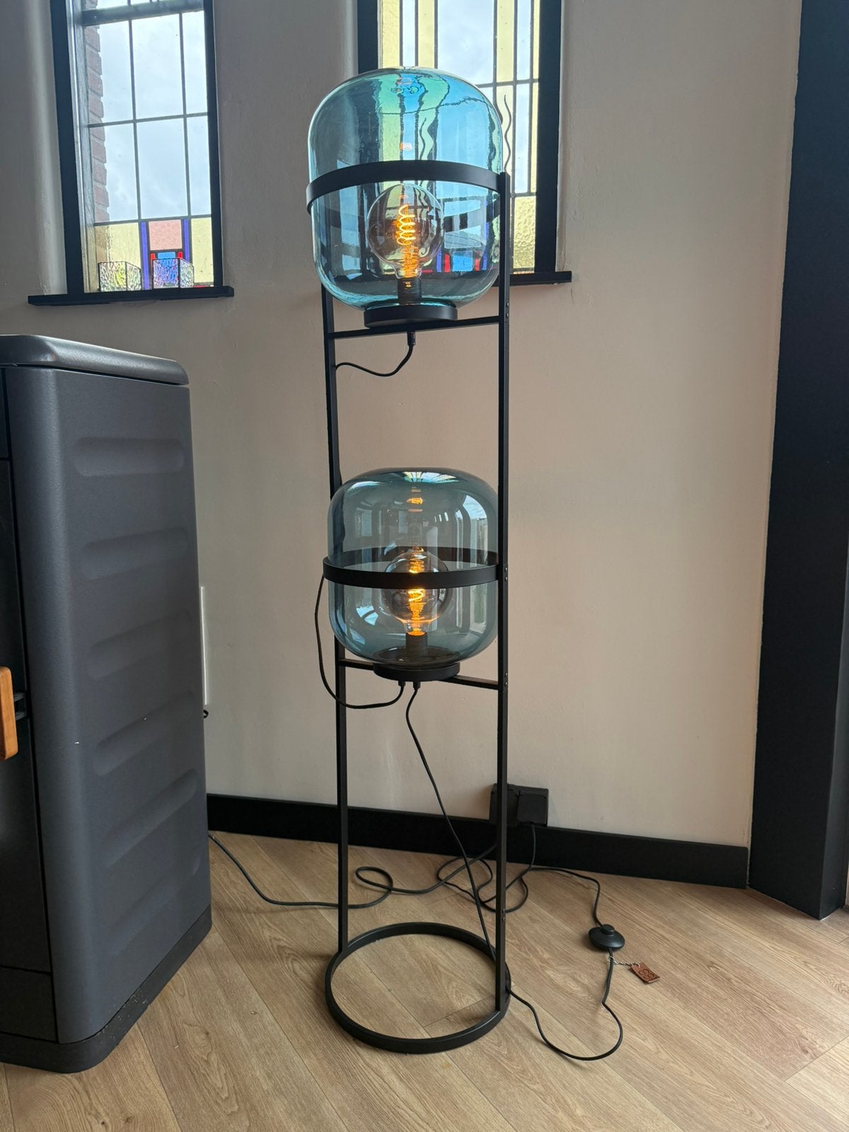 Nieuwe Coco maison Bo vloerlamp van 330 voor 80 euro, Ophalen, Zo goed als nieuw, 150 tot 200 cm