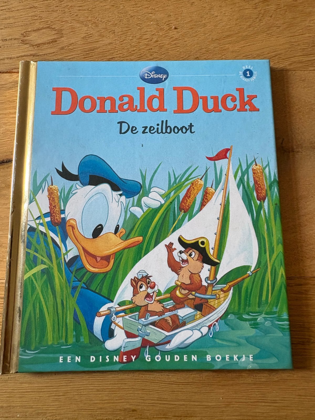Donald Duck: De zeilboot - Een Disney Gouden Boekje, Boeken, Kinderboeken | Baby's en Peuters, Gelezen, 3 tot 4 jaar, Ophalen of Verzenden