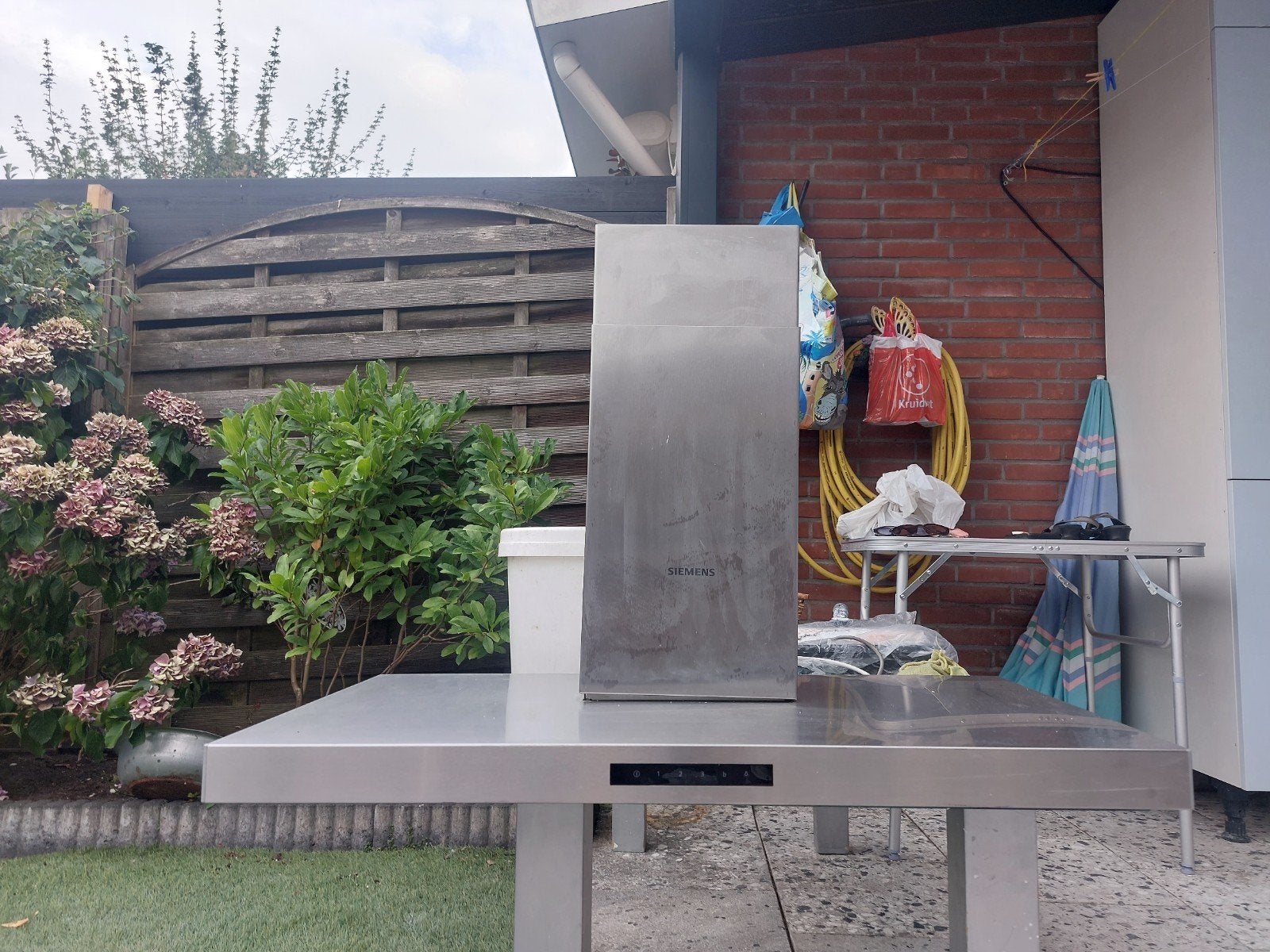 Siemens Afzuigkap - RVS 90X50X60cm, Witgoed en Apparatuur, Afzuigkappen, Ophalen, Overige typen, Motor, Zo goed als nieuw