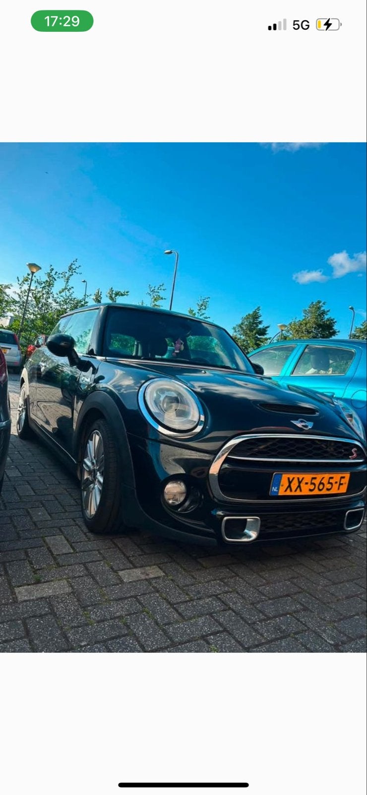Mini 2.0 Cooper S-CooleAuto-slecht77.000km-ruilen isMogelijk, Auto's, Mini, Voorwielaandrijving, Zwart, Zwart, Handgeschakeld