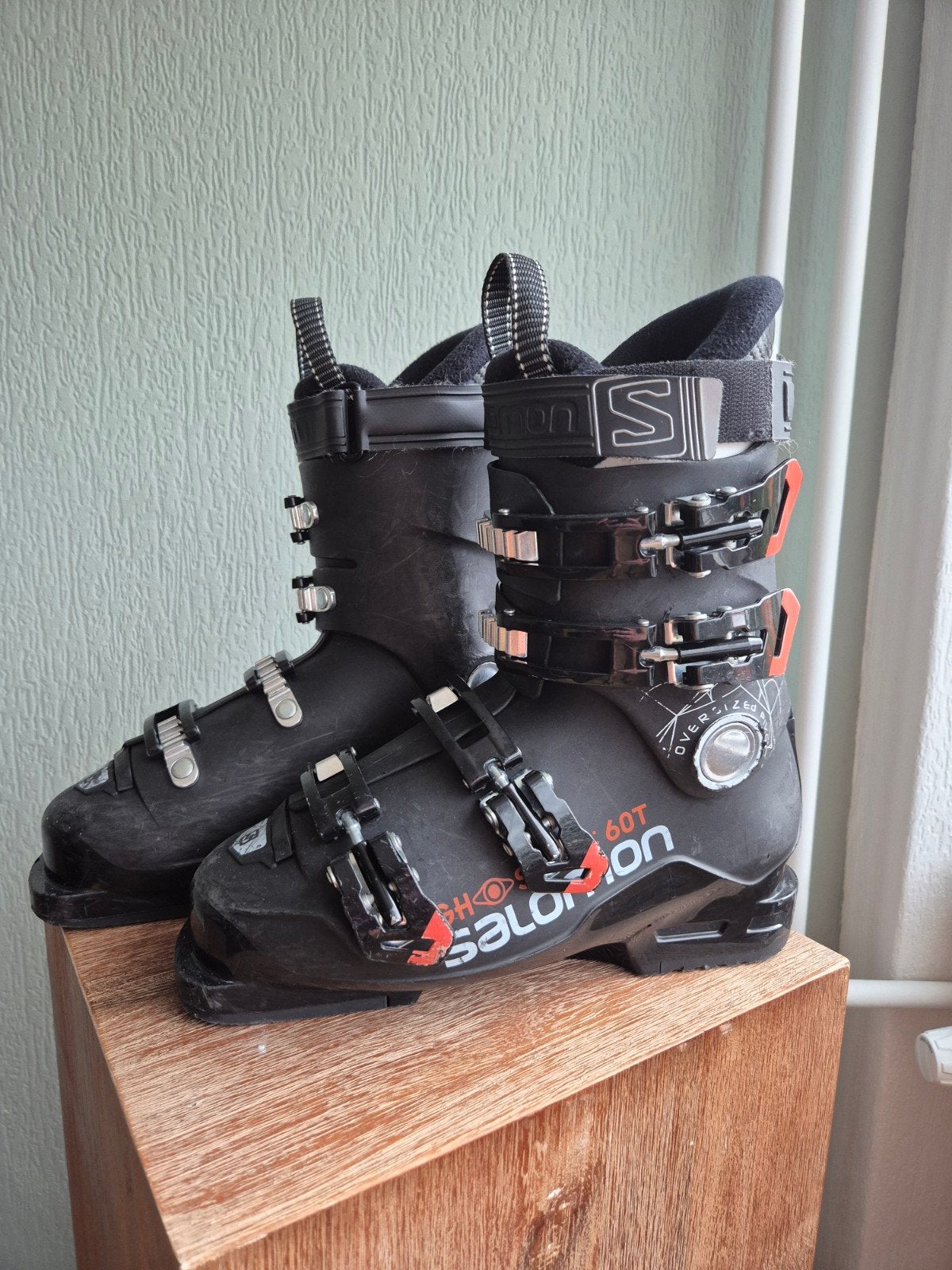 Salomon Ghost 60T Kinderskischoen Maat: 24/24.5 (38), Gebruikt, Schoenen, Skiën, Minder dan 100 cm