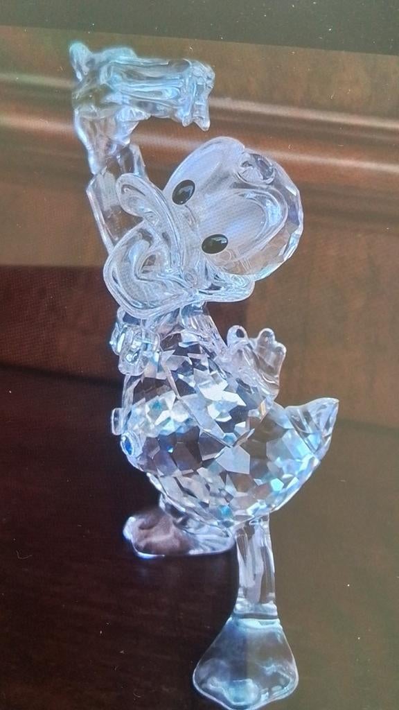 Swarovski Disney Donald Duck, Ophalen of Verzenden, Zo goed als nieuw, Figuurtje