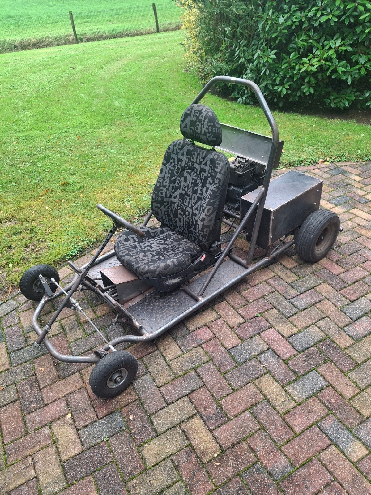 Zelfgebouwde Kart/Skelter met 5 PK Motor, Ophalen, Gebruikt, Kart