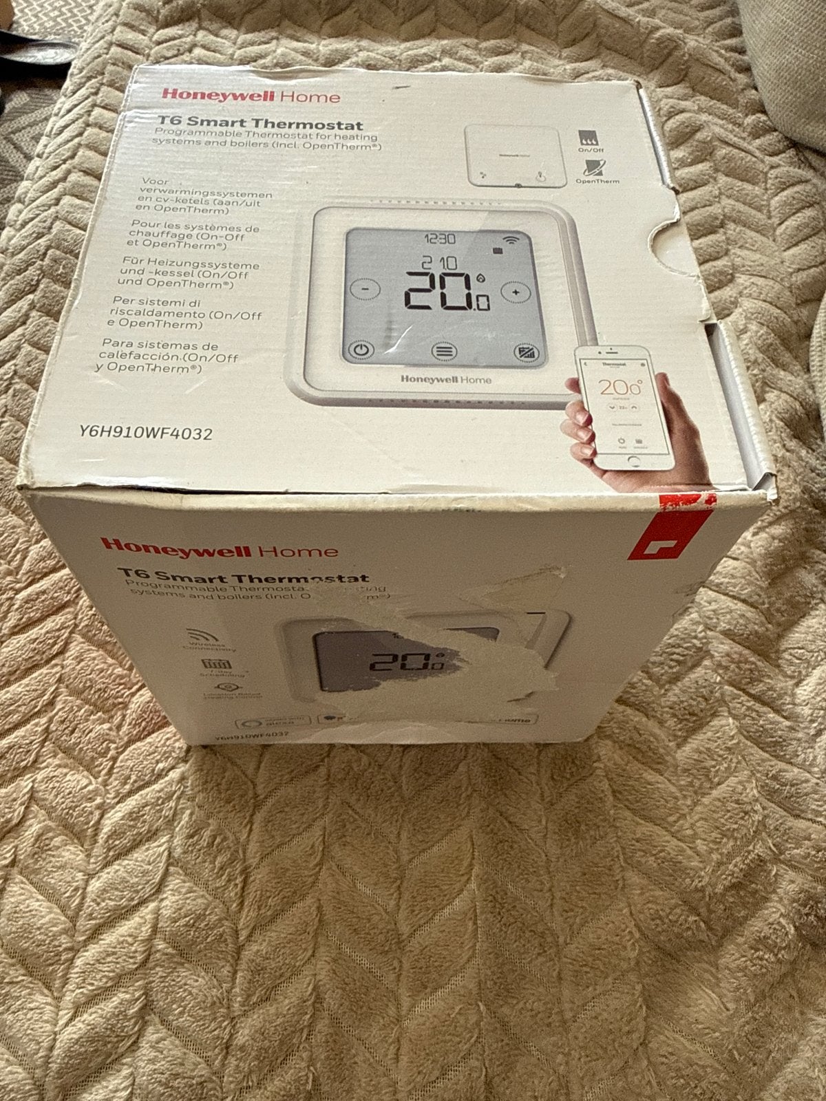 Honeywell Home T6 Slimme Thermostaat (Nieuw), Ophalen of Verzenden, Slimme thermostaat, Nieuw