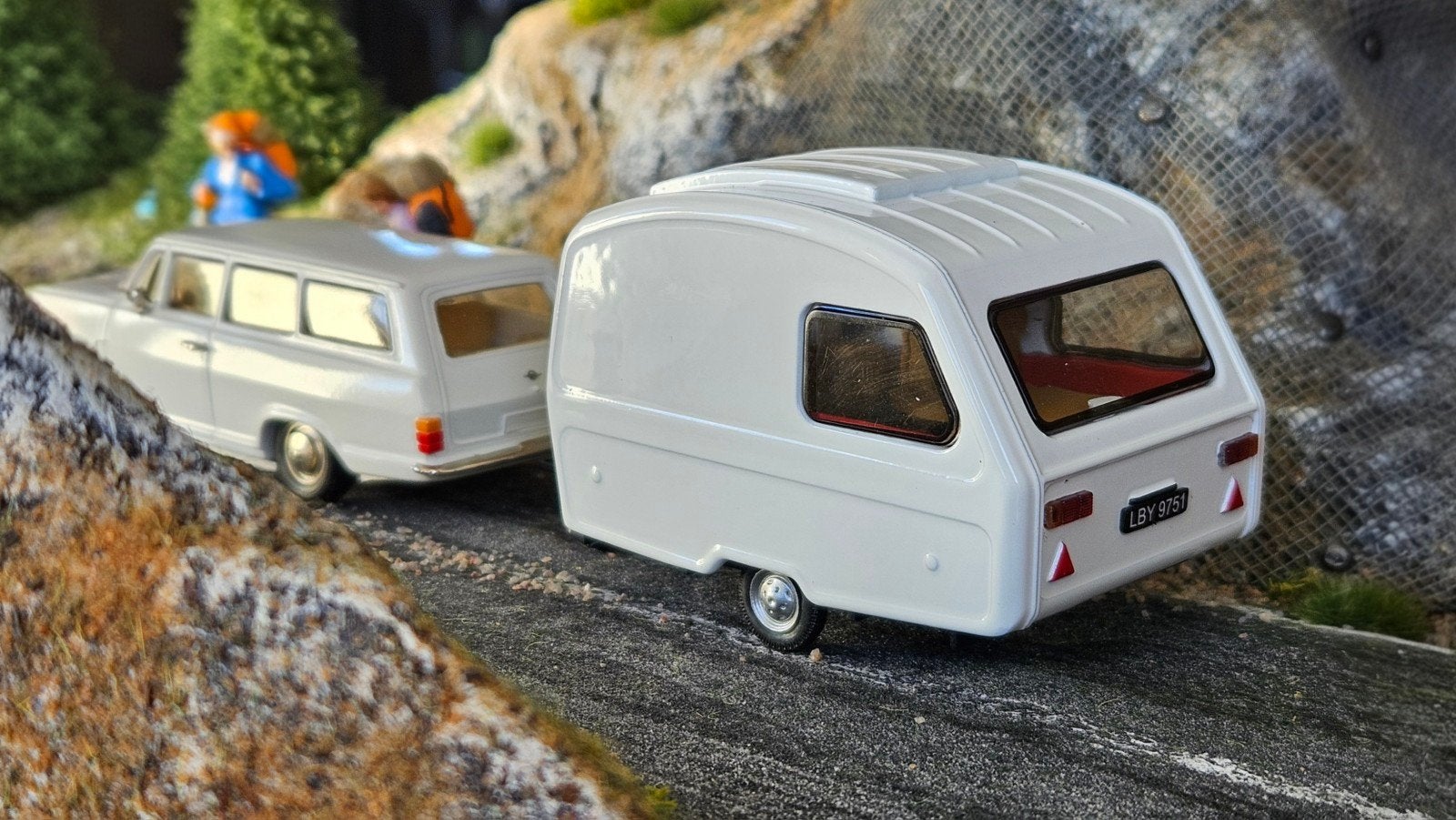 Predom caravan 1/43 NIEUW, Ophalen of Verzenden, Nieuw, Overige typen, Overige merken