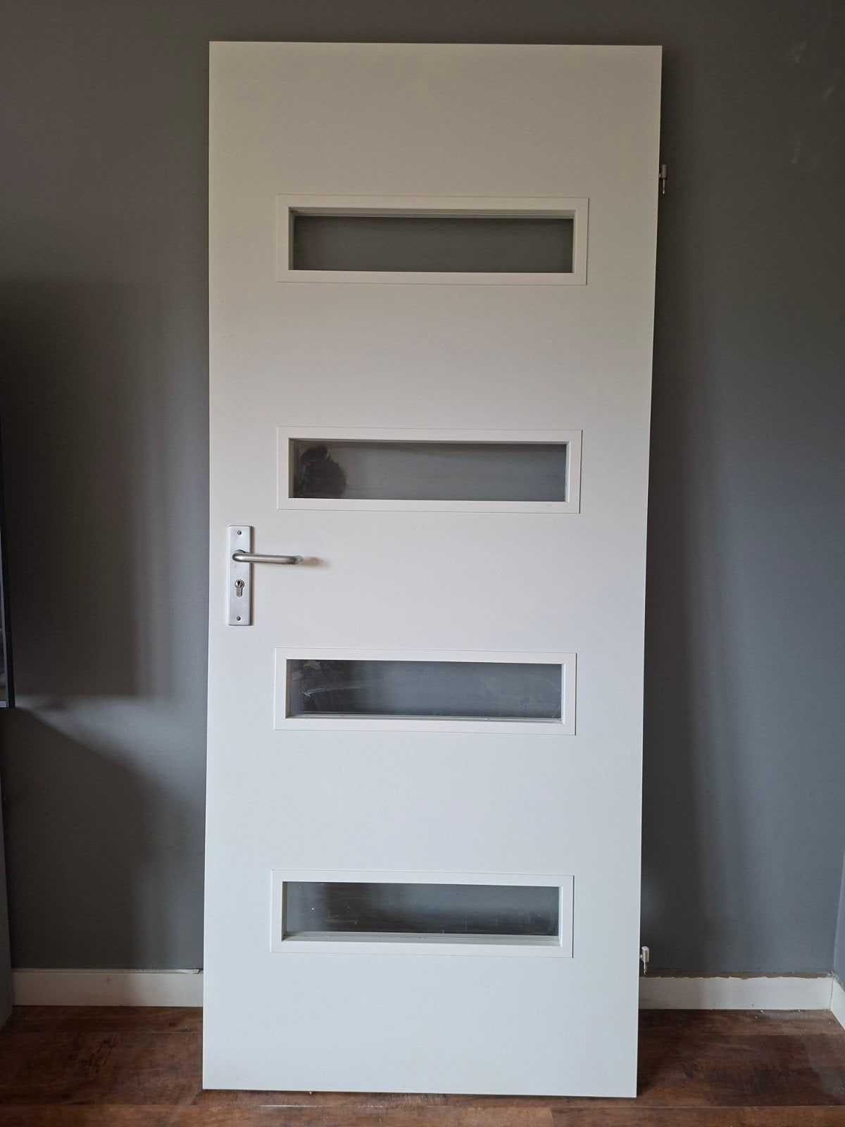 Nette rechtsdraaiende tussendeur (opdek) 200x83 cm, Doe-het-zelf en Verbouw, Deuren en Horren, Ophalen, Gebruikt, 80 tot 100 cm