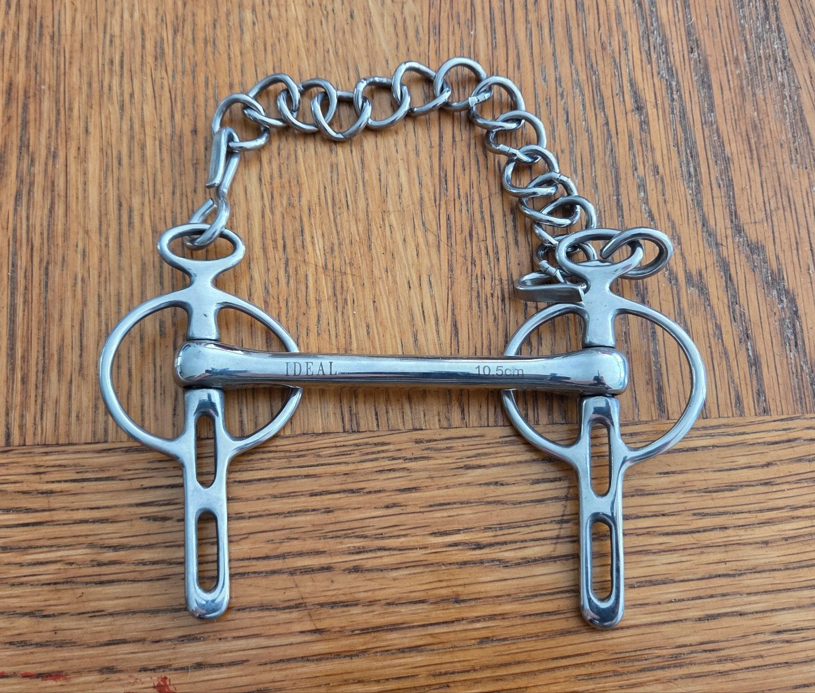 Ideal menbit 10,5cm liverpoolstang, Ideal Equestrian, Nieuw, Bit, Ophalen of Verzenden