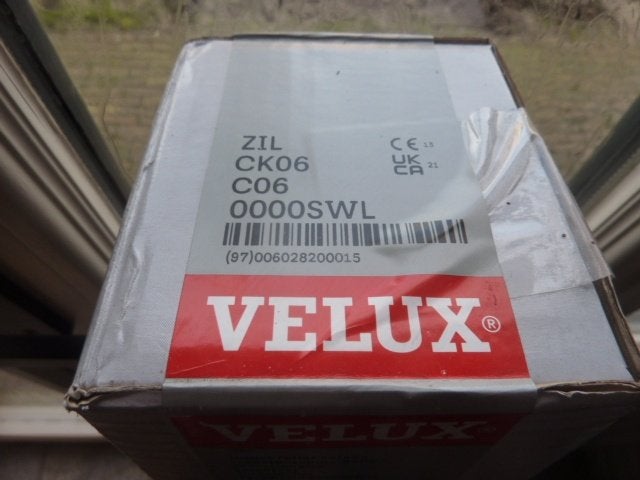 Nieuwe Velux hor voor gehele C(K)-serie in witte omlijsting., Wit, Nieuw, Minder dan 100 cm, 50 tot 100 cm