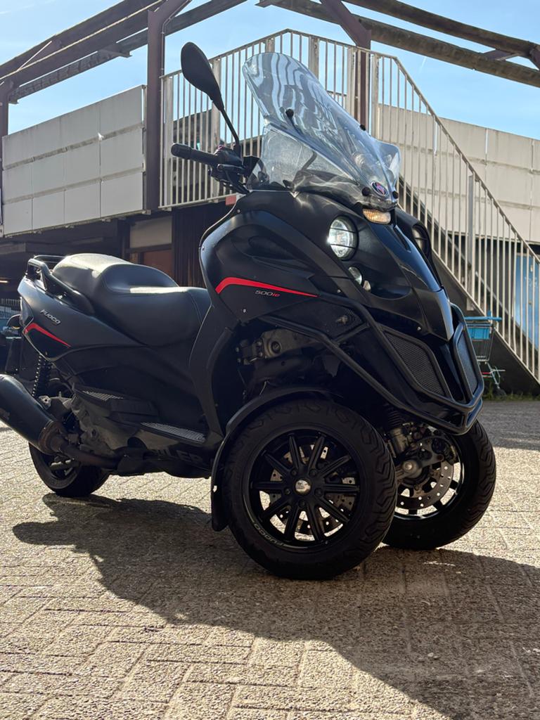 Gilera Fuoco MP3 500 LT 2016 met alarm, tracker en 2 helmen, Ophalen, Gebruikt, Overige typen, Piaggio