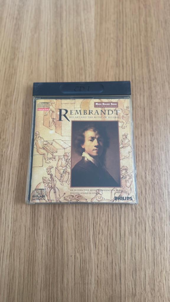 Rembrandt CD-I IN GOEDE STAAT, 1 speler, Ophalen of Verzenden, Zo goed als nieuw, Vanaf 3 jaar