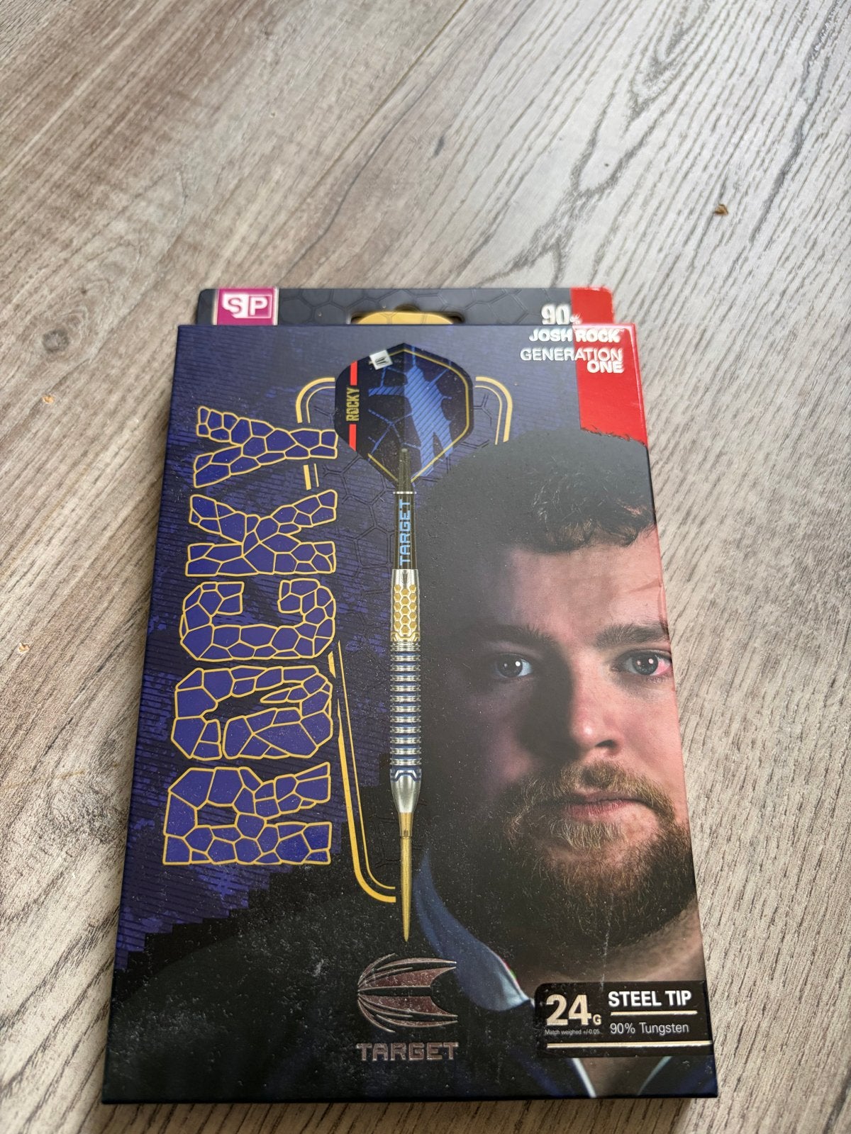 Target Josh Rock 24gr Darts, Sport en Fitness, Darts, Ophalen of Verzenden, Zo goed als nieuw, Pijlen