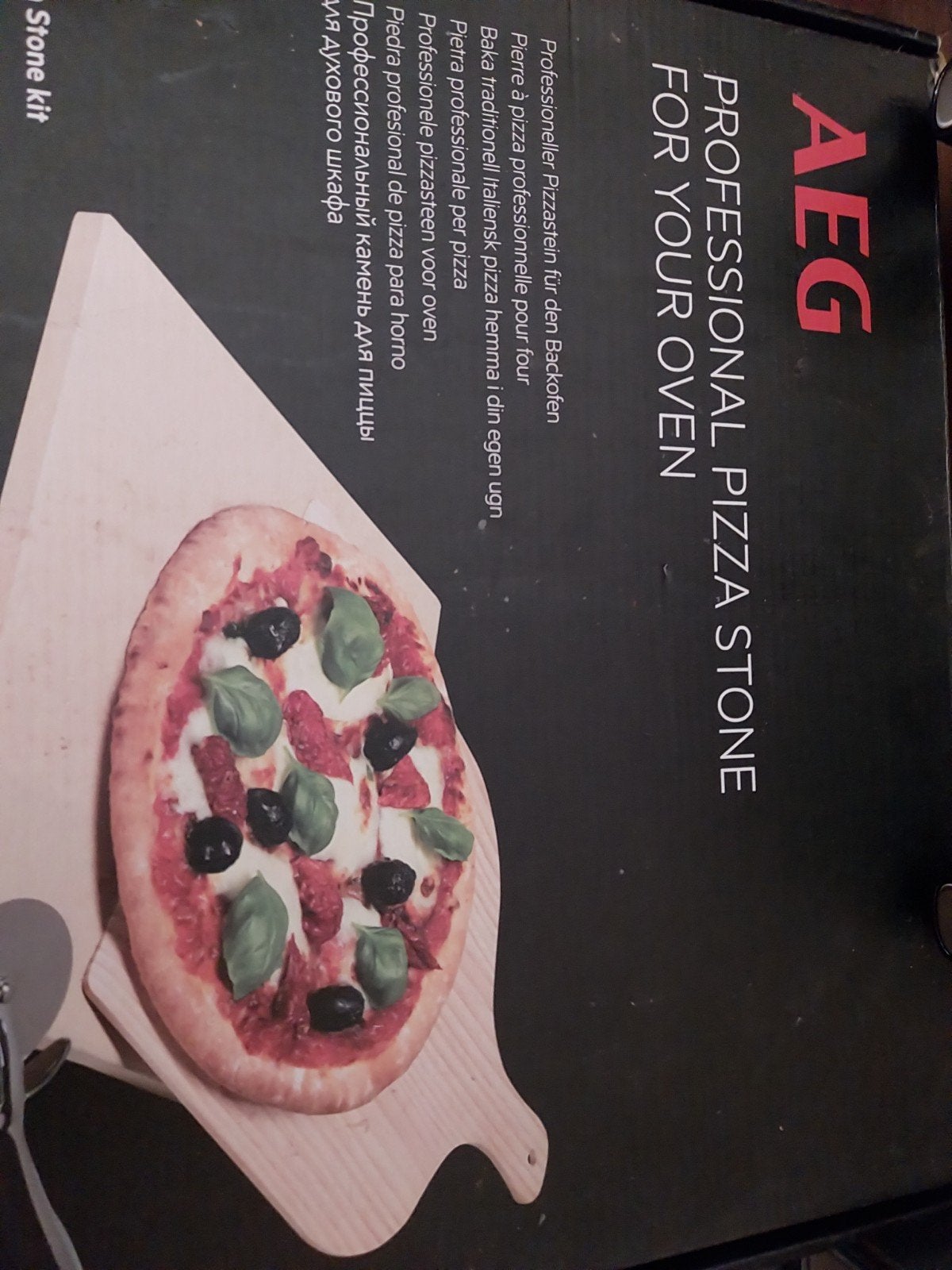 AEG pizzasteen voor oven - Nieuwstaat, Ophalen, Nieuw