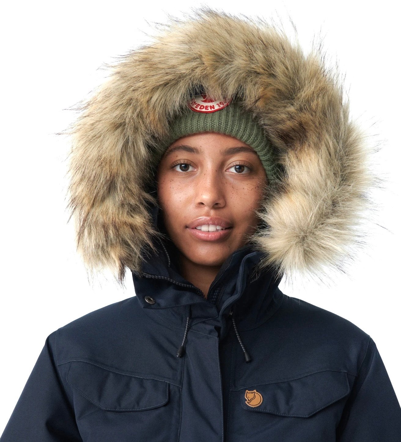 [Nieuw] Fjallraven Nuuk Dames Parka Winterjas maat S, Ophalen of Verzenden, Nieuw, Maat 36 (S), Blauw