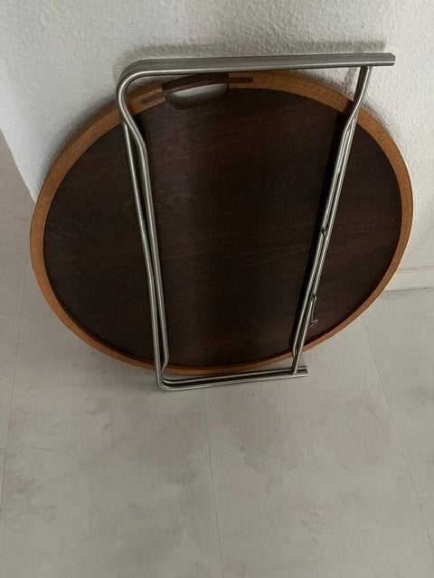 vintage design Hans Wegner Tray Table CH417 denmark, Ophalen, 50 tot 100 cm, 50 tot 100 cm, Minder dan 50 cm