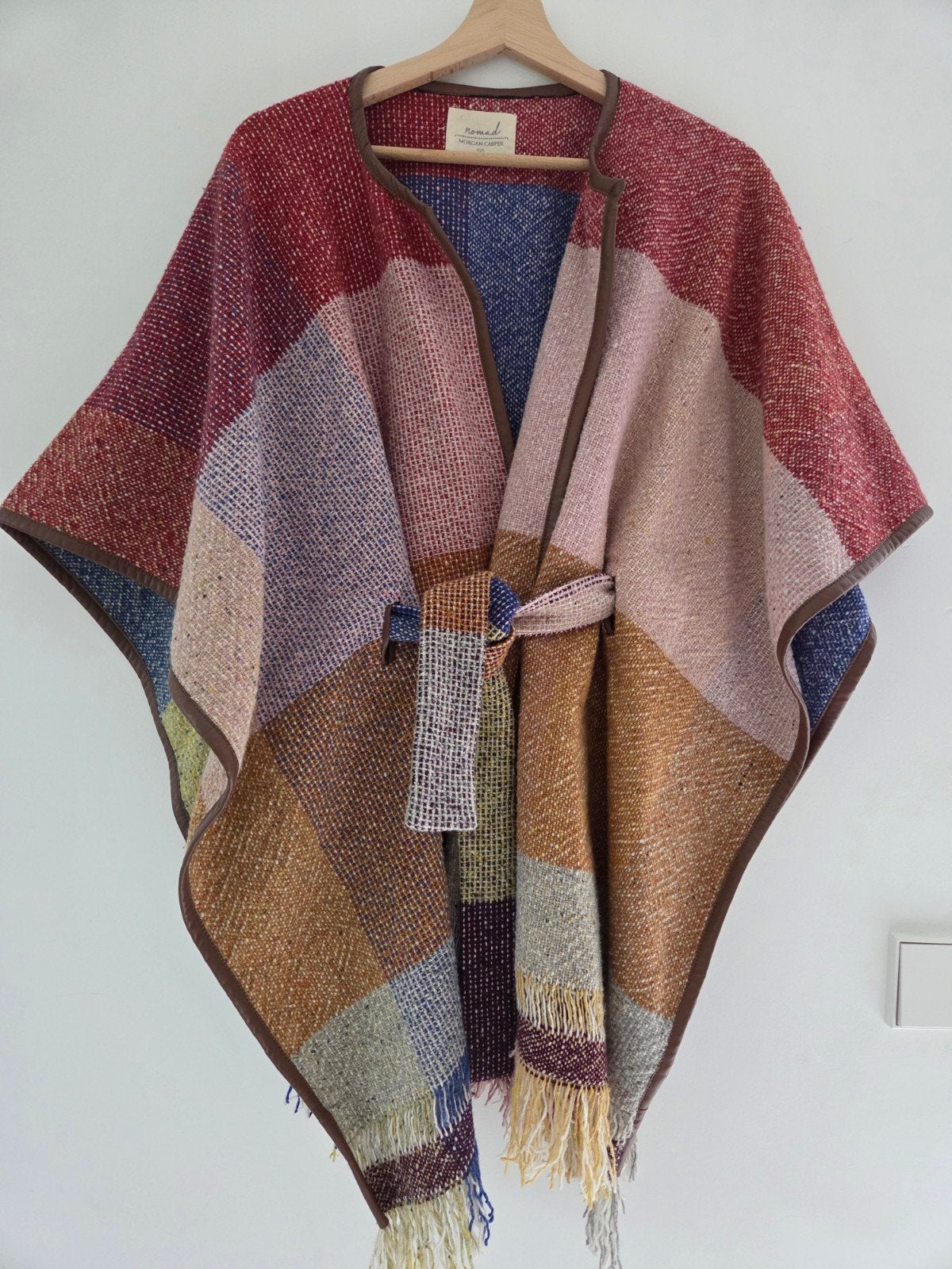 Geweldige wollen cape / poncho van Anthropologie, Anthropologie, Ophalen of Verzenden, Zo goed als nieuw