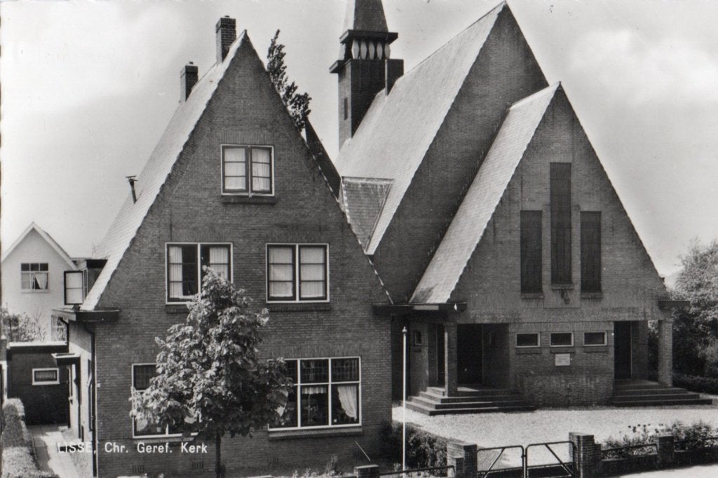 Lisse, Christelijk Gereformeerde Kerk. 6891, Verzenden, 1940 tot 1960, Ongelopen, Zuid-Holland