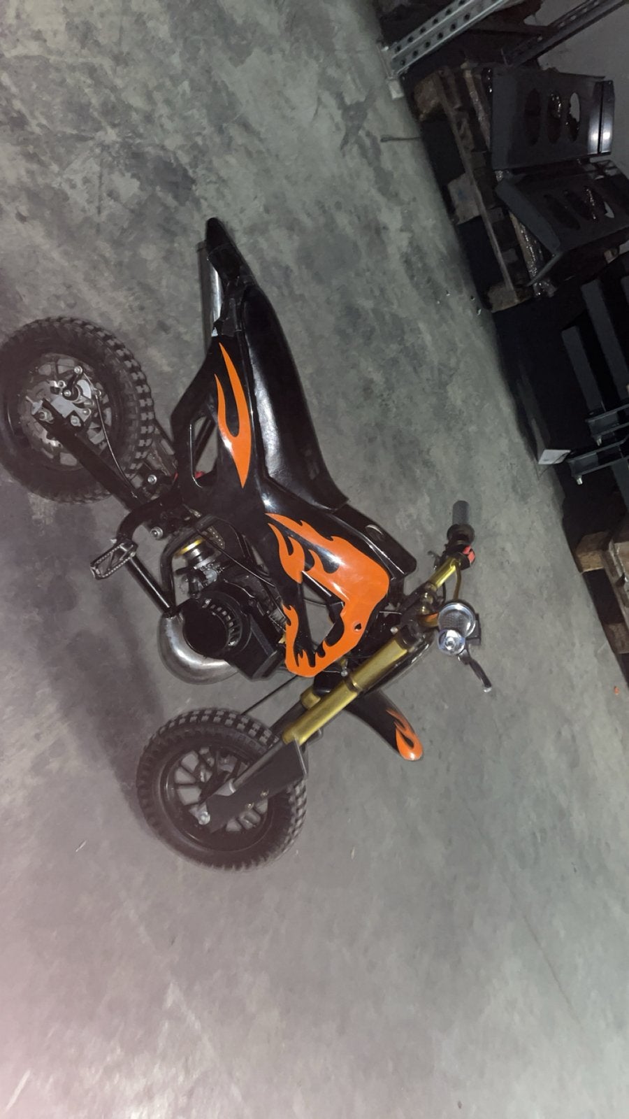 Mini bike 50cc 2t, Ophalen, Gebruikt, Pitbike, 50 cc