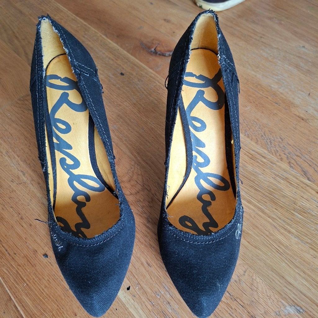 Replay pumps - Zwarte hakken - Maat 38, Kleding | Dames, Pumps, Zwart, Replay, Ophalen of Verzenden