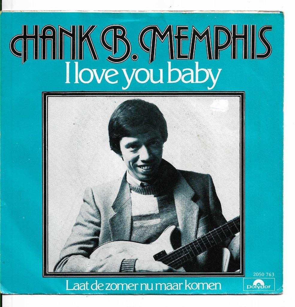 Hank  B.  Memphis, 7 inch, Single, Ophalen of Verzenden, Zo goed als nieuw