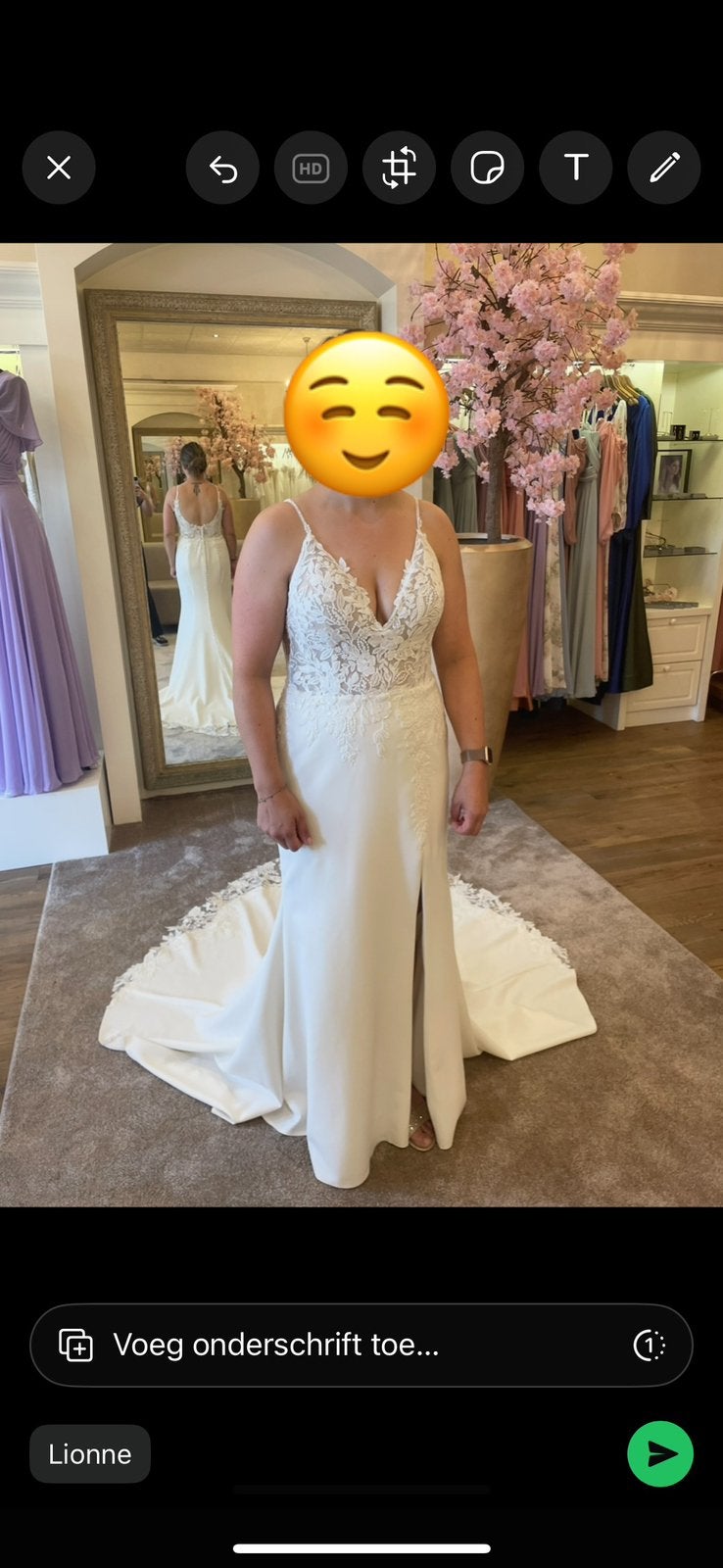 Trouwjurk Justin Alexander, Kleding | Dames, Ophalen of Verzenden, Zo goed als nieuw, Wit, Trouwjurk