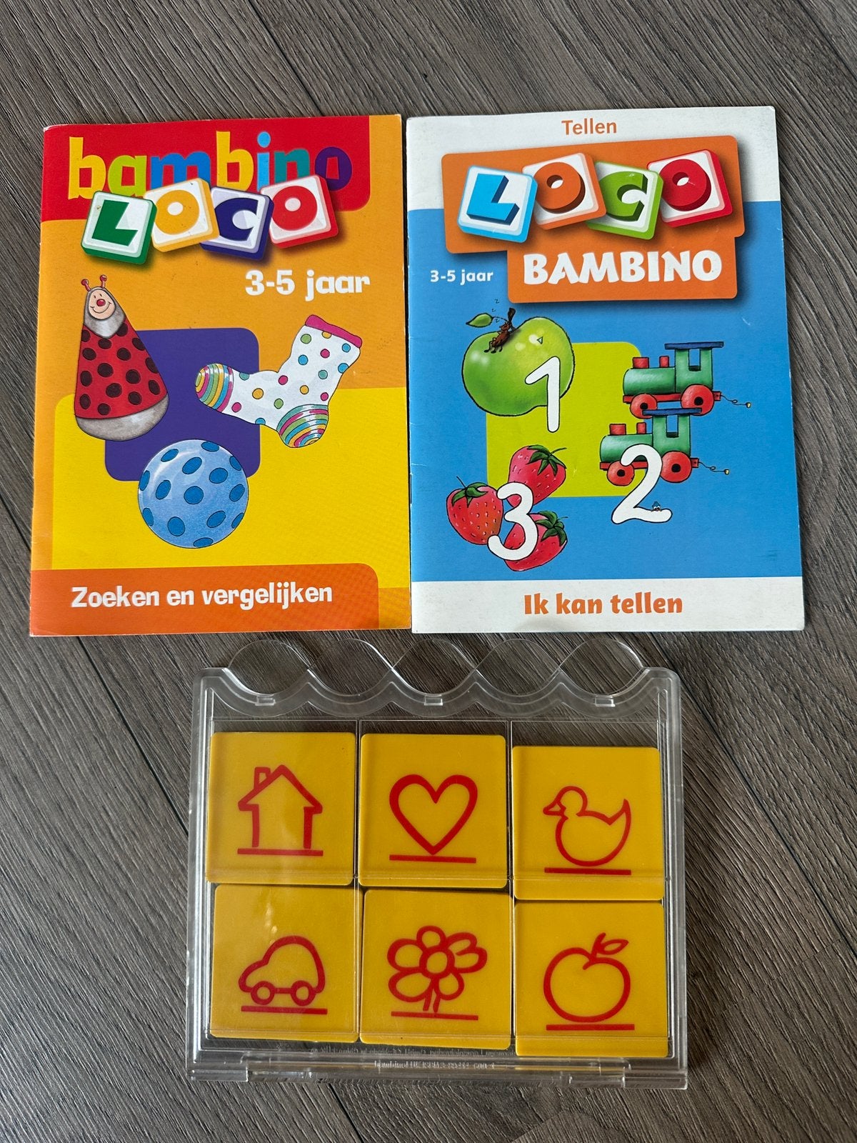 Bambino Loco 3-5 jaar doos met boekjes, Ophalen of Verzenden, Zo goed als nieuw