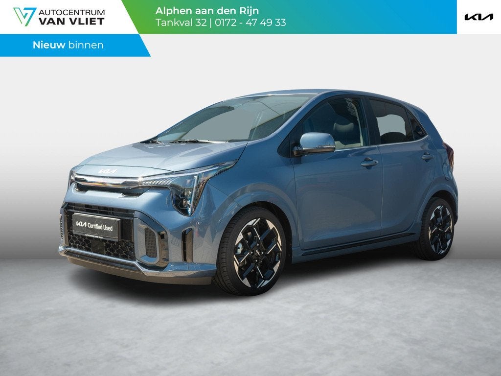 Kia Picanto 1.0 DPI GT-Line | Schuif/kanteldak | Stoel en st, Auto's, Kia, Voorwielaandrijving, 12 maanden, 63 pk, Euro 6