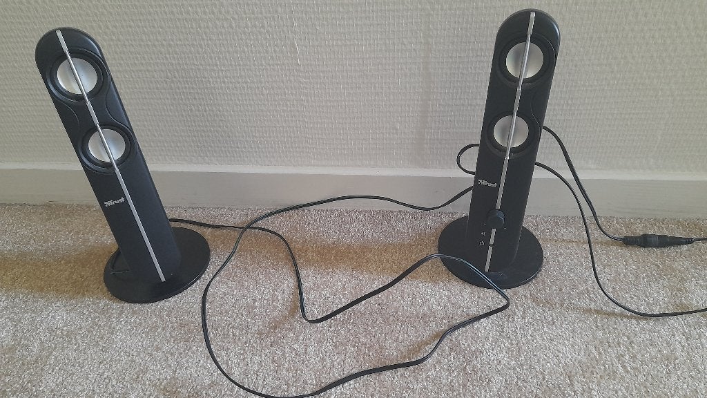 trust speaker set, Overige merken, Gebruikt, Ophalen of Verzenden, 120 watt of meer