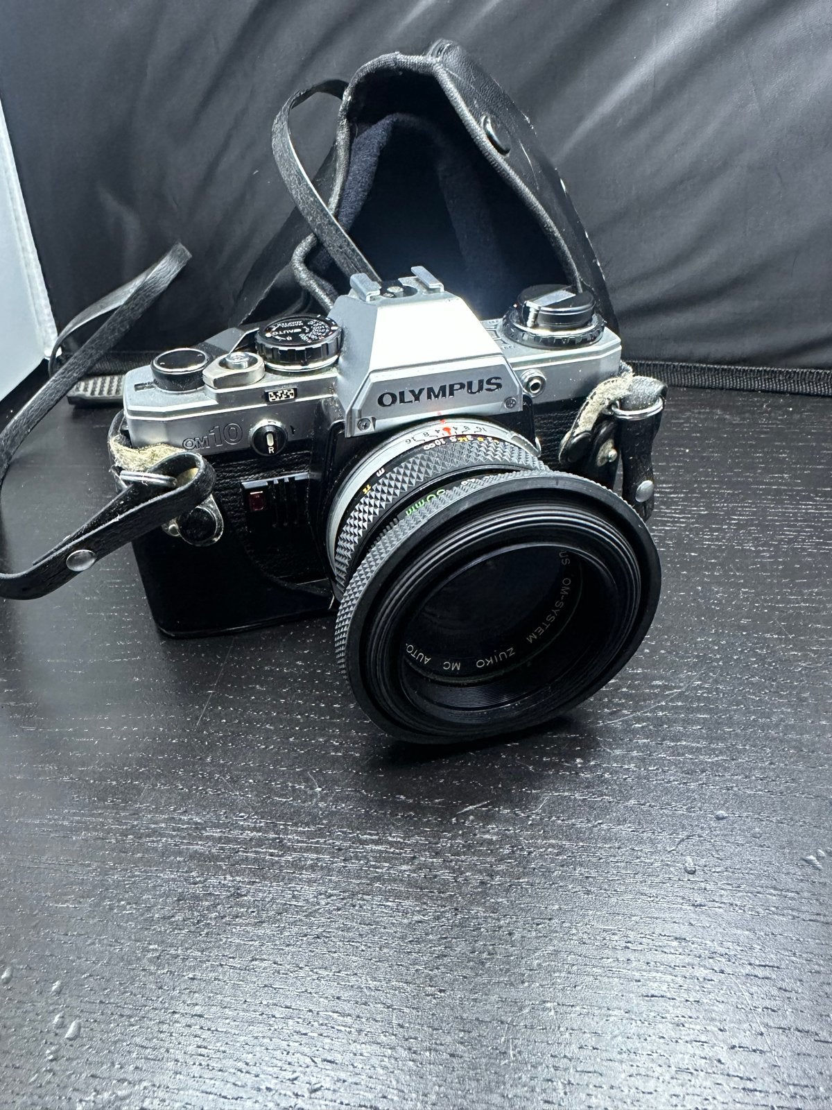 Olympus OM-10 + Zuiko 50mm f/1.8 | Topstaat | Werkend, Spiegelreflex, Verzenden, Zo goed als nieuw, Olympus