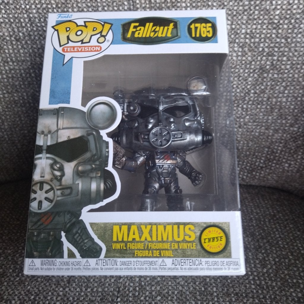 Funko Pop! Television: Fallout /Maximus #1765 Chase Edition, Ophalen of Verzenden, Nieuw