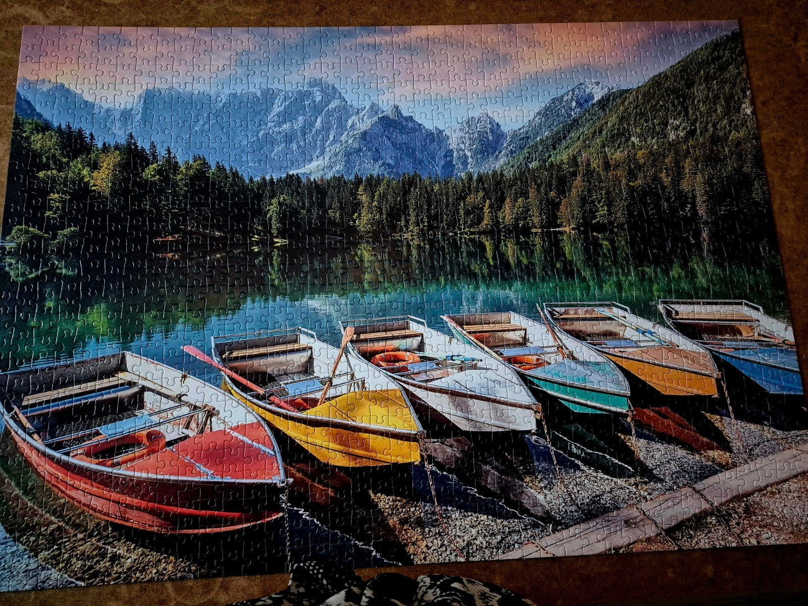 REBO Leuke legpuzzel 1000 stukjes, Ophalen, 500 t/m 1500 stukjes, Zo goed als nieuw, Legpuzzel