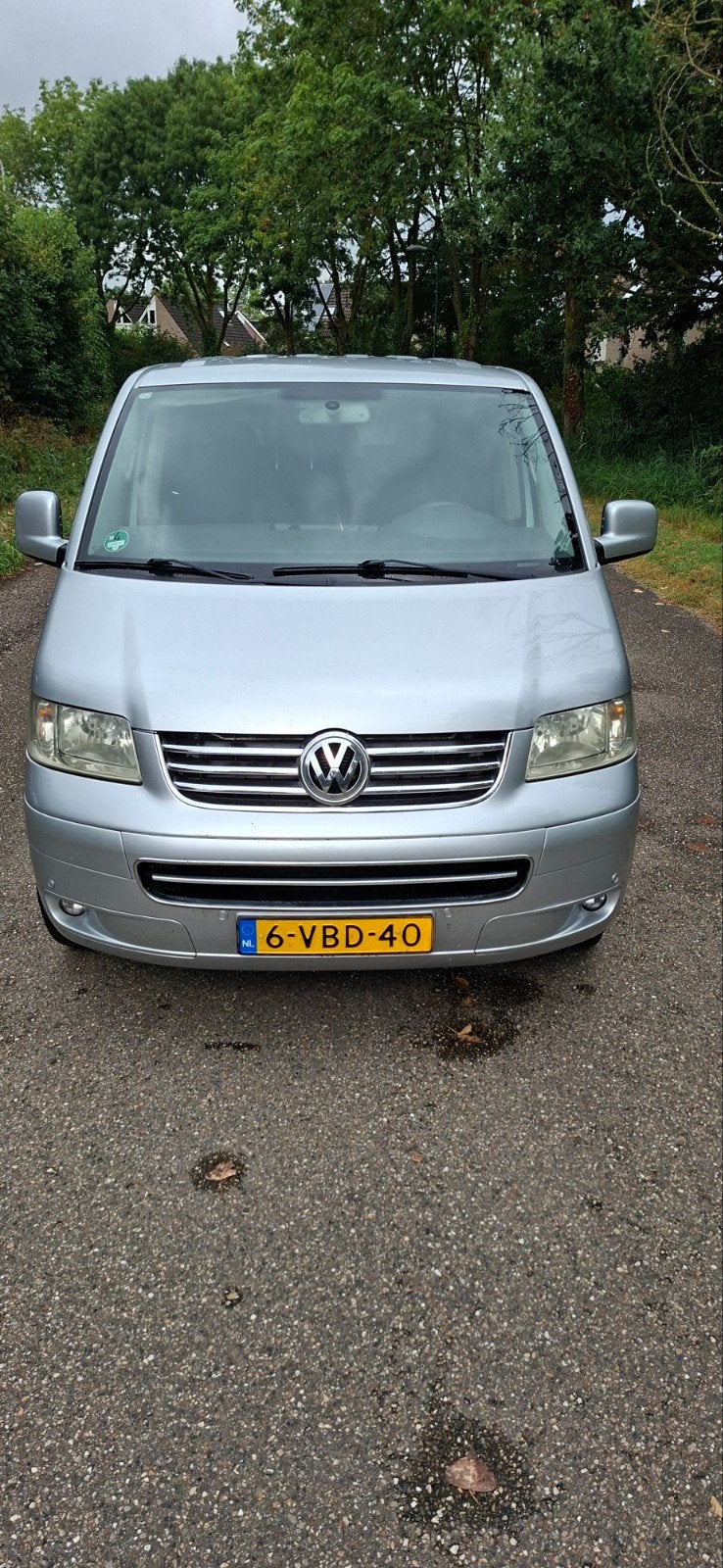 Volkswagen Transporter T5 Bestel 2.5 D 96KW 2009 Grijs, Voorwielaandrijving, Volkswagen, 2500 kg, Origineel Nederlands