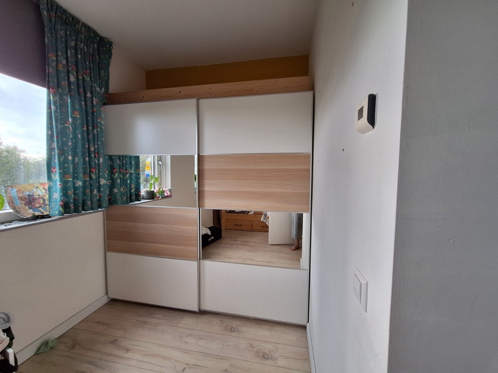 Ikea Pax schuifdeuren (200x200 cm) - Goede Staat, Ophalen, 150 tot 200 cm, Overige houtsoorten, Zo goed als nieuw