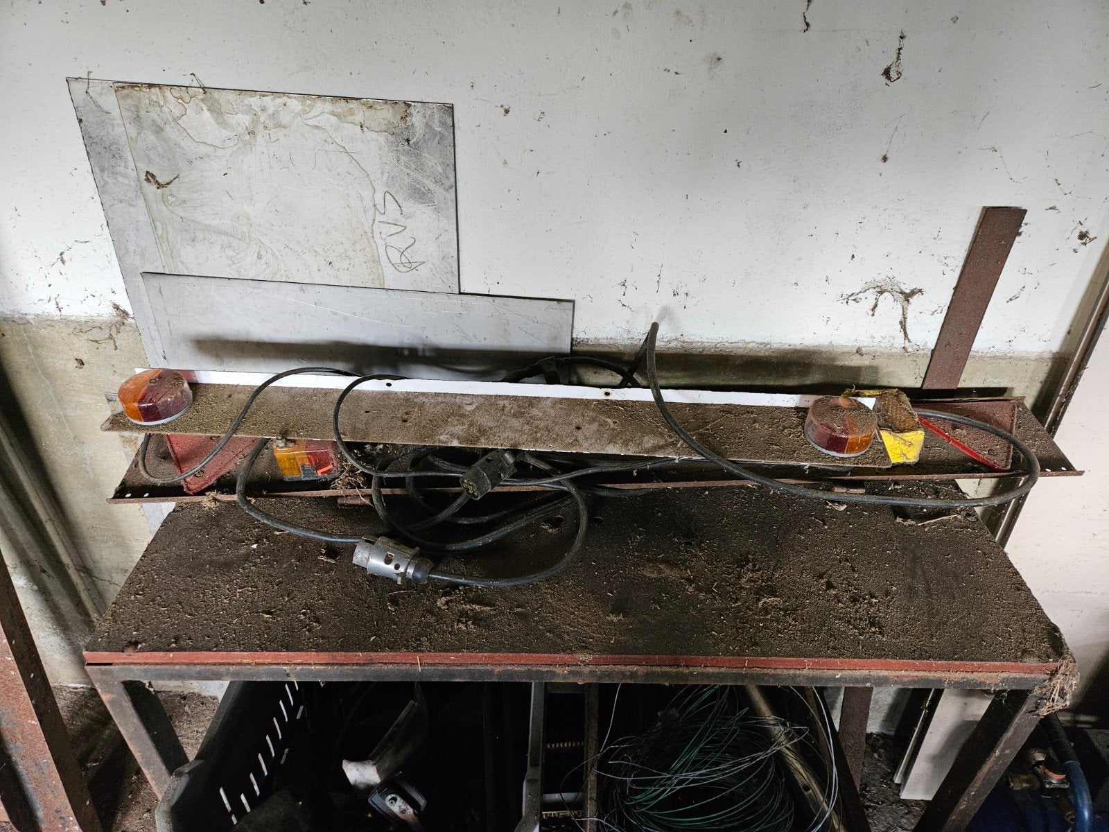 2 lichtbalken met kabel en stekkers, Auto diversen, Aanhangwagen-onderdelen, Ophalen