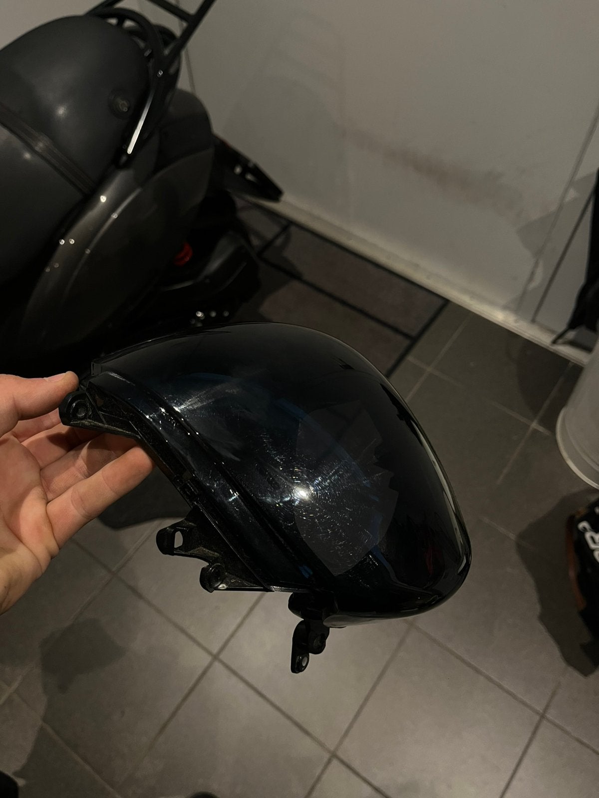Zip tellerglas gesmoked, Ophalen of Verzenden, Nieuw, Koplamp, Piaggio