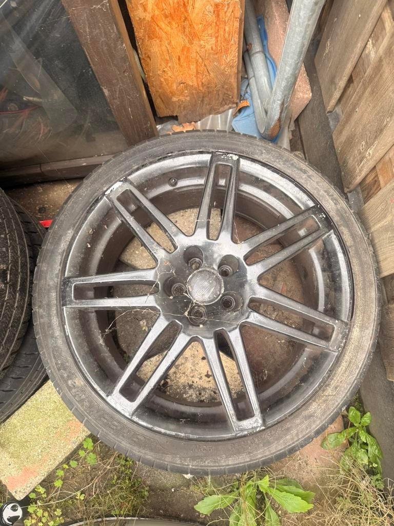 rs4 velgen 5x100, Ophalen of Verzenden, Zo goed als nieuw