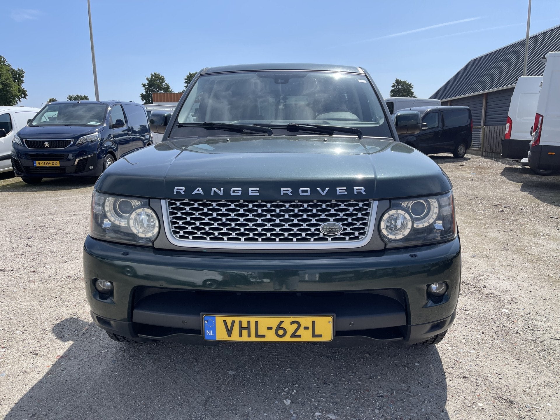 Land Rover Range Rover Sport grijs kenteken / 6 cilinder aut, Auto's, Automaat, Euro 5, Gebruikt, 2993 cc