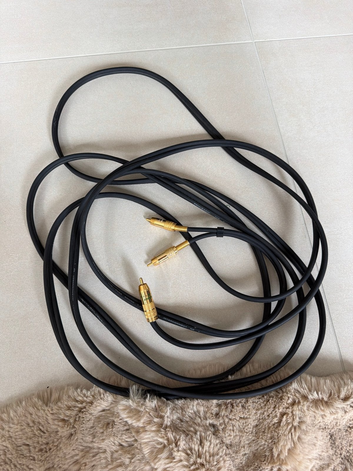 Oehlbach NF 1 Interconnect RCA-kabel, Ophalen, Gebruikt, Minder dan 2 meter, Interlink-kabel