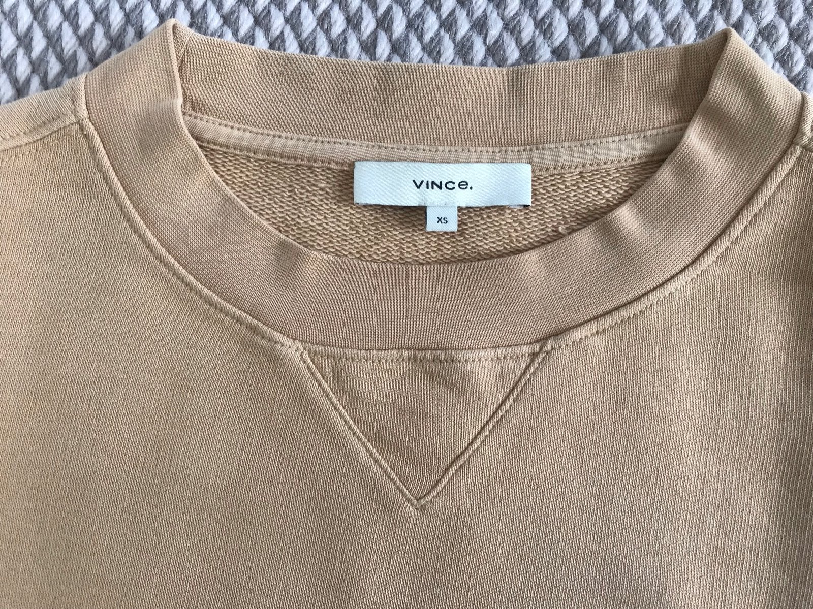 Vince. Trui XS/TP - Zo goed als nieuw, Ophalen of Verzenden, Zo goed als nieuw, Maat 34 (XS) of kleiner, Beige