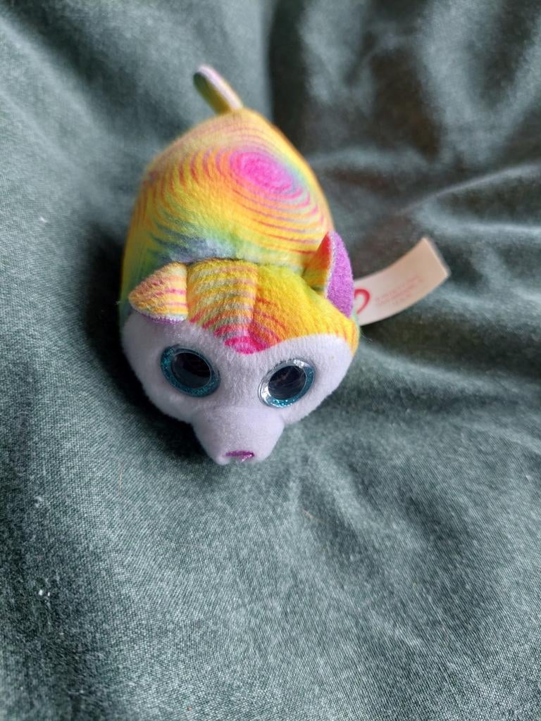 Ty Teeny Tys Muis Regenboog - McDonald's 2019, Muis, Overige karakters, Ophalen of Verzenden, Meerkleurig