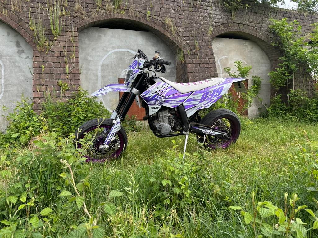 Ktm exc 450 supermoto, Motoren, Occasion, Particulier, 11 kW of minder, Minimaal motorrijbewijs A2