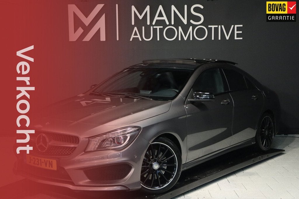 Mercedes-Benz CLA-klasse 220 CDI / PANO / MEMORY / H&K / CAM, Auto's, Mercedes-Benz, CLA, Gebruikt, 4 cilinders, Leder