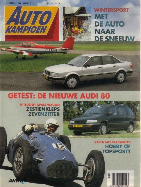 Autokampioen 21 1991 : VW Karmann Ghia - Audi 80 - Alfa 33, Ophalen of Verzenden, Gelezen, Algemeen