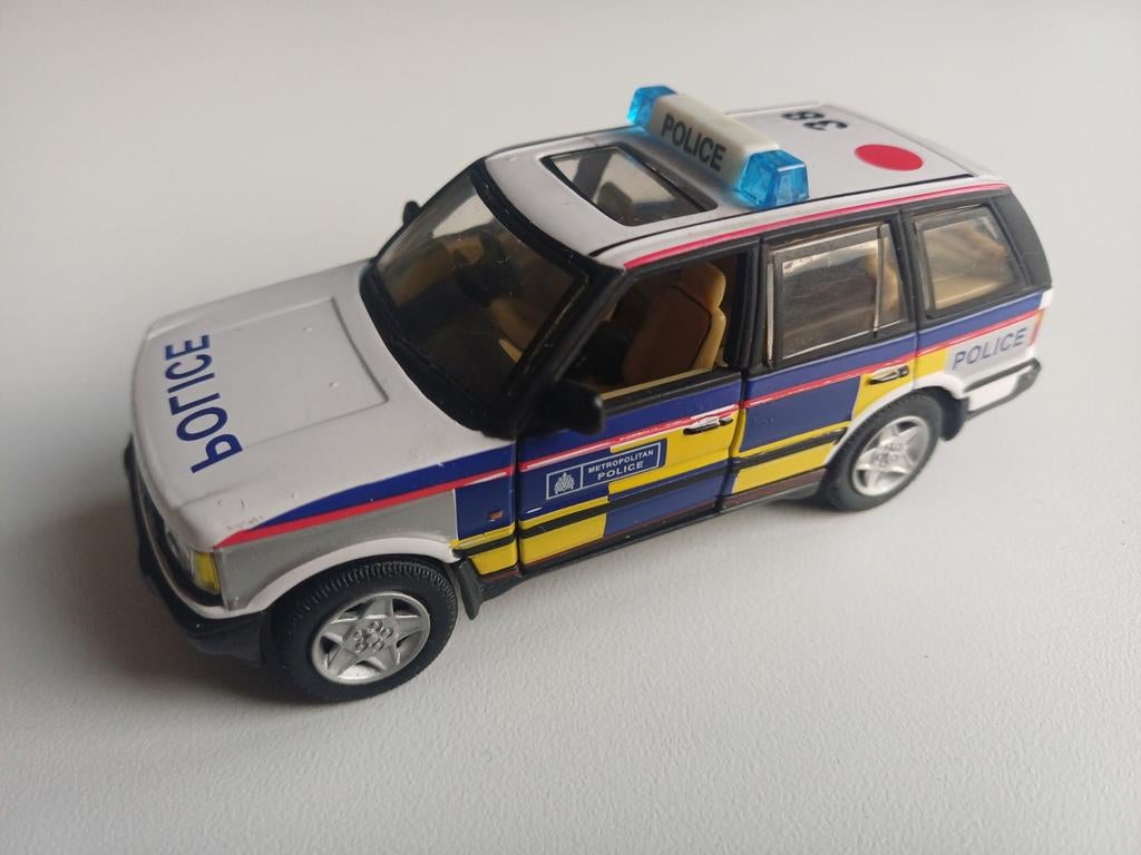 Range Rover 1998 London Metropolitan Police 1:43 Diecast, Hobby en Vrije tijd, Modelauto's | 1:43, Ophalen of Verzenden, Nieuw
