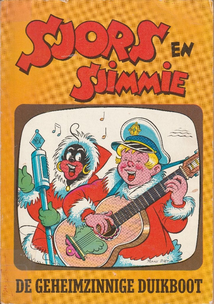Sjors en Sjimmie - De geheimzinnige duikboot {10702}, Eén stripboek, Ophalen of Verzenden, Gelezen