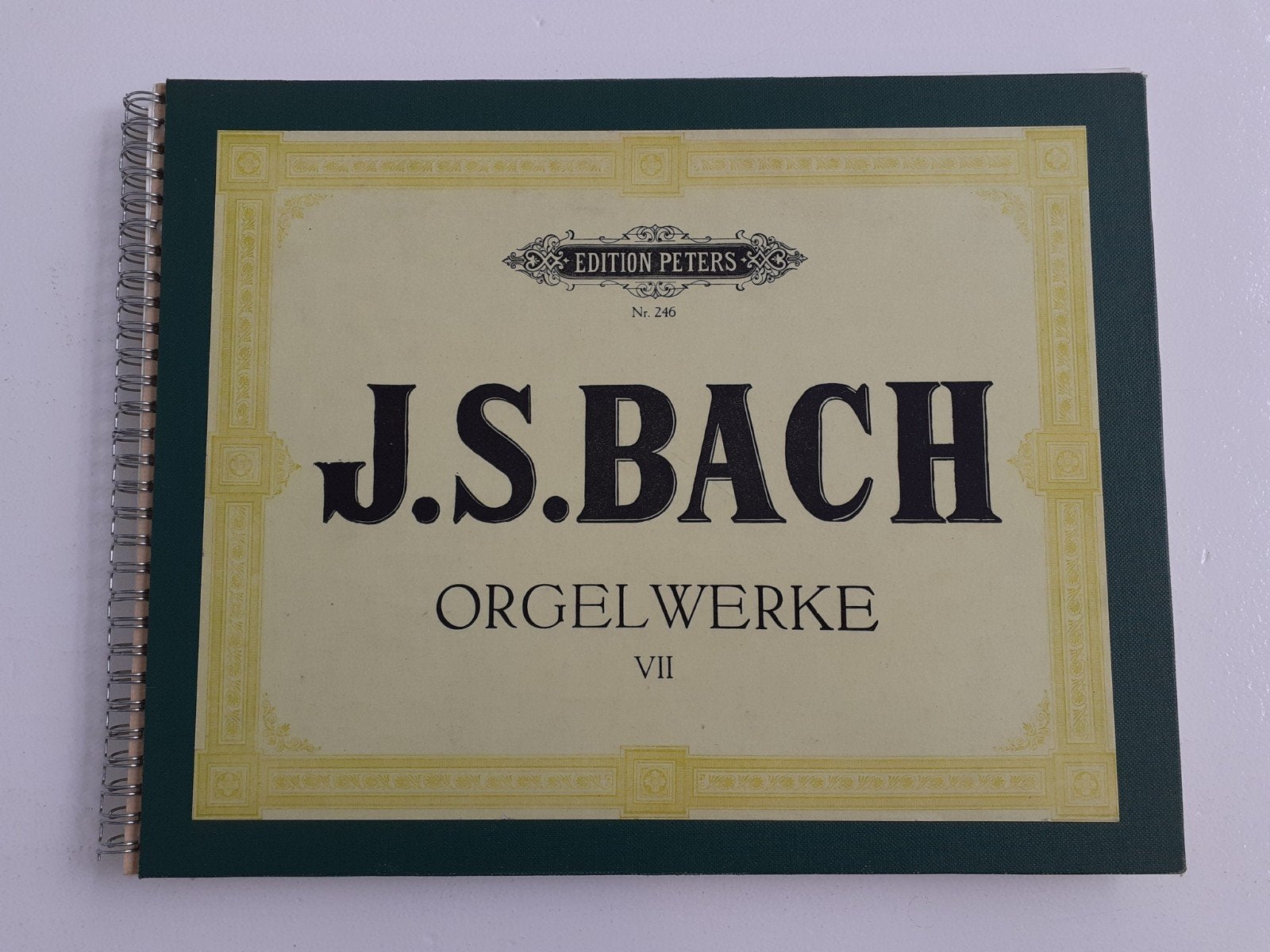 J.S. Bach Orgelwerke VII - Bladmuziek, Orgel, Klassiek, Ophalen of Verzenden, Zo goed als nieuw