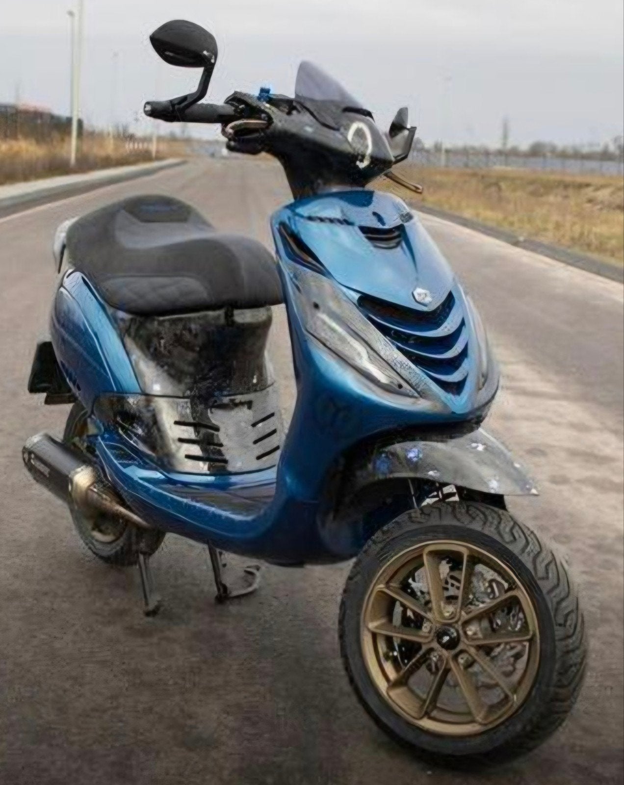 Unieke Piaggio Zip A1 - 110 cc - 4t 4v - Dubbel Disk., Ophalen, Zip, Zo goed als nieuw, 110 cc