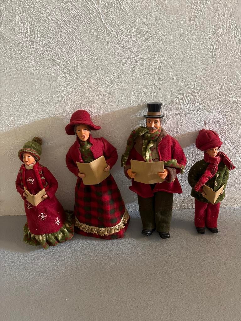 Kerstkoor poppenset, Diversen, Kerst, Ophalen