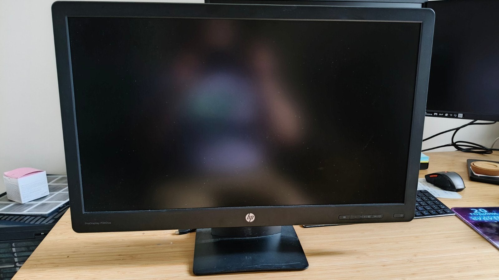 2 x HP ProDisplay P240va Monitor-Full HD VA-paneel (ruilen), Gebruikt, Kantelbaar, VA, Full HD