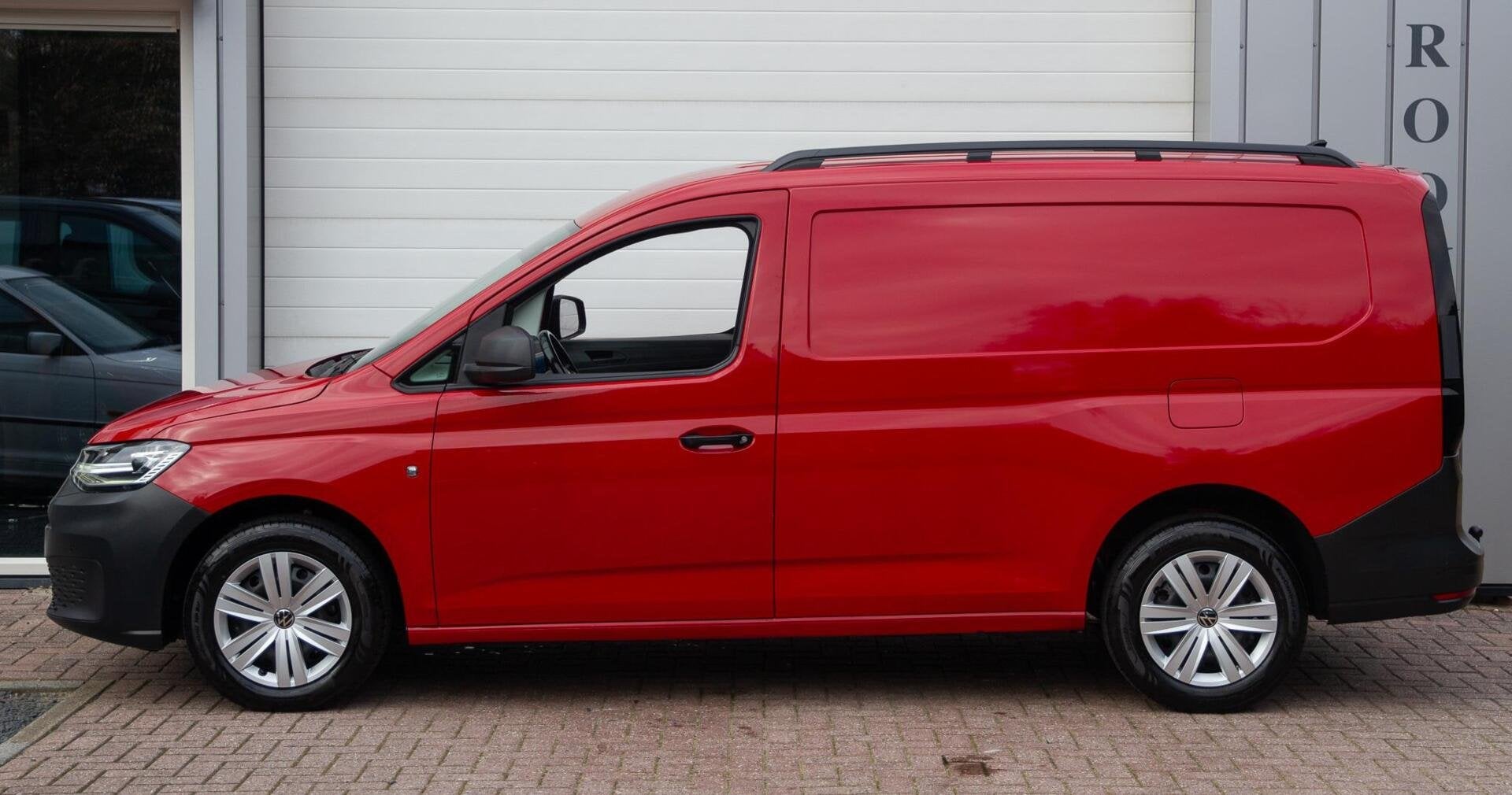 Volkswagen Caddy Cargo Maxi 2.0 TDI 90kw Automaat 79.000KM, Stof, Gebruikt, 4 cilinders, Volkswagen